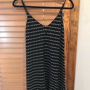 Black cotton beach dress